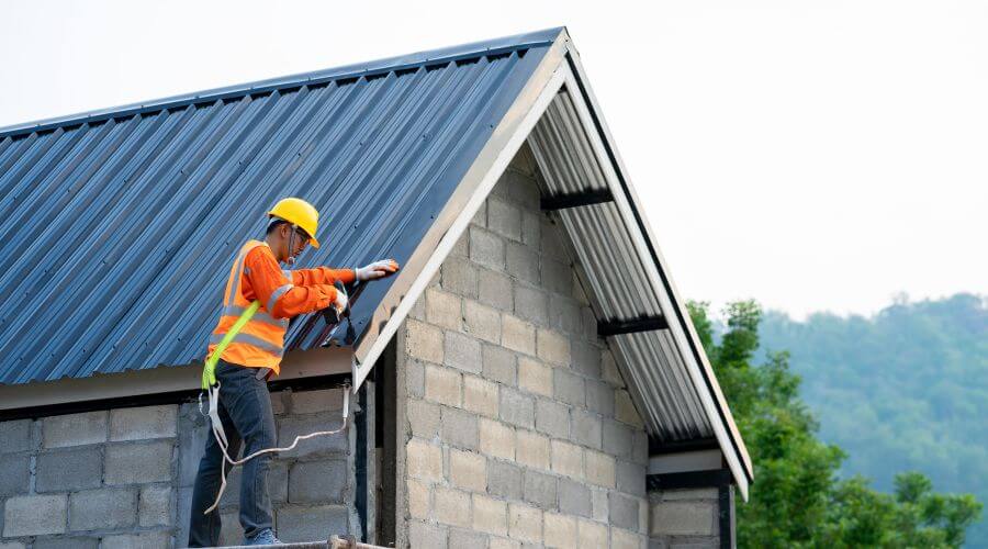 Professional gutter cleaning in Scheller, IL